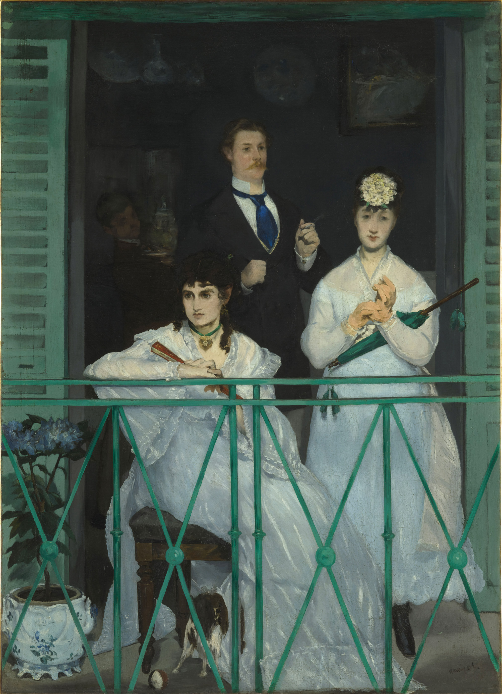 Edouard Manet  Le Balcon