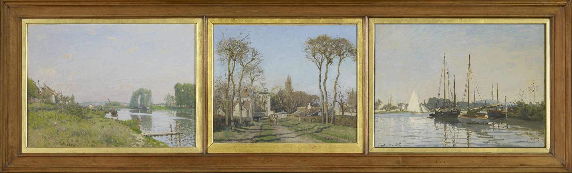 Monet, Pissaro, Sisley